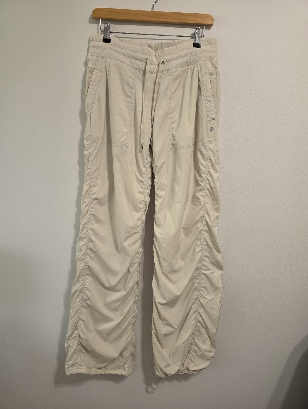 145. Lulemon Lined Studio Pants In White/cream